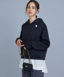 シャイニーラメパーカー