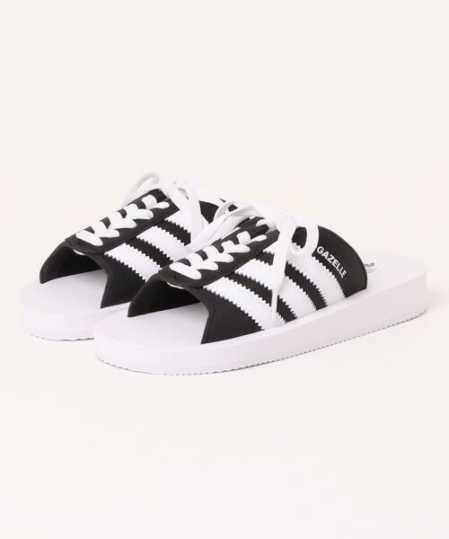 adidas Originals(アディダスオリジナルス)の「【adidas Originals】GAZELLE BEACH W(サンダル・レディース・ブラック・22.5cm/23.5cm/24.5cm)」の1枚目の写真
