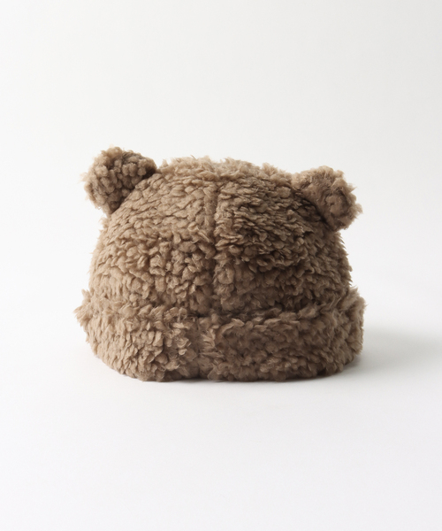 BASICKS(ベイシックス)の「【BASICKS / ベイシックス】BEAR BEANIE(ニットキャップ/ビーニー・メンズ・ブラック/ブラウン/ベージュ・SMALL)」の6枚目の写真