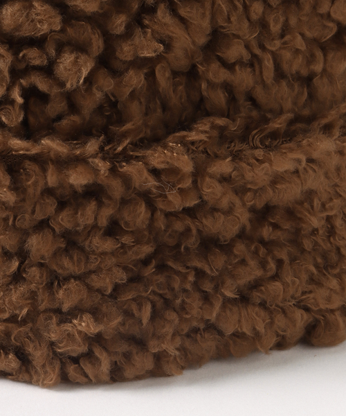 BASICKS(ベイシックス)の「【BASICKS / ベイシックス】BEAR BEANIE(ニットキャップ/ビーニー・メンズ・ブラック/ブラウン/ベージュ・SMALL)」の15枚目の写真