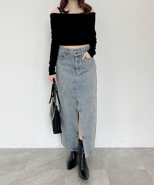 Heather(ヘザー)の「ストレッチポインテッドブーツ 137991(ブーツ・レディース・ホワイト/ブラック/ブラック系その他・M/L)」の5枚目の写真