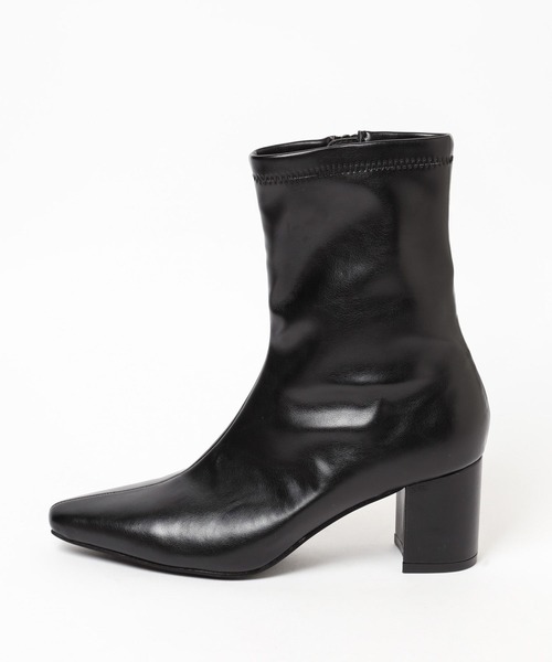 Heather(ヘザー)の「ストレッチポインテッドブーツ 137991(ブーツ・レディース・ホワイト/ブラック/ブラック系その他・M/L)」の7枚目の写真