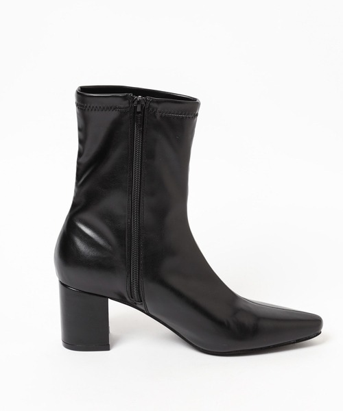 Heather(ヘザー)の「ストレッチポインテッドブーツ 137991(ブーツ・レディース・ホワイト/ブラック/ブラック系その他・M/L)」の8枚目の写真