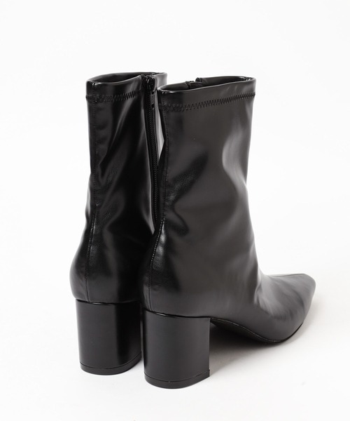 Heather(ヘザー)の「ストレッチポインテッドブーツ 137991(ブーツ・レディース・ホワイト/ブラック/ブラック系その他・M/L)」の9枚目の写真