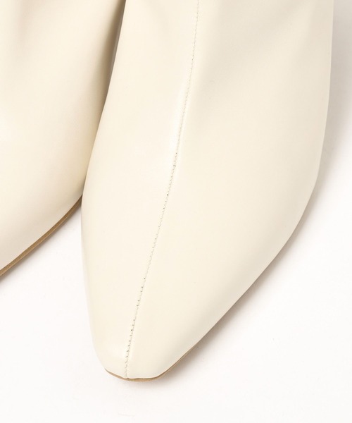 Heather(ヘザー)の「ストレッチポインテッドブーツ 137991(ブーツ・レディース・ホワイト/ブラック/ブラック系その他・M/L)」の11枚目の写真