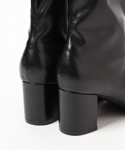 Heather(ヘザー)の「ストレッチポインテッドブーツ 137991(ブーツ・レディース・ホワイト/ブラック/ブラック系その他・M/L)」の18枚目の写真