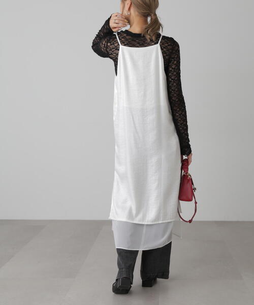 FREE'S MART（フリーズマート）の「◆ショート丈レーストップス（Tシャツ/カットソー・レディース・レッド/ホワイト/ブラック/ピンク・FREE）」の14枚目の写真