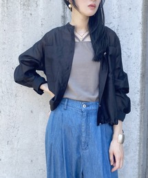 シアーブルゾンシャツ