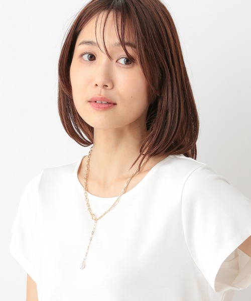 GLOBAL WORK（グローバルワーク）の「Y字チェーンネックレス/138702（ネックレス・レディース・ゴールド/シルバー・ONE SIZE）」の7枚目の写真