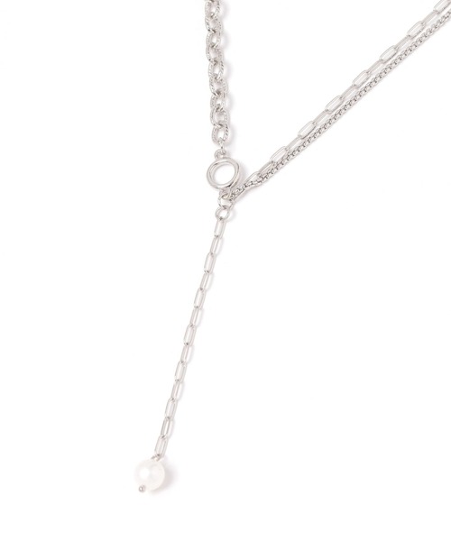 GLOBAL WORK（グローバルワーク）の「Y字チェーンネックレス/138702（ネックレス・レディース・ゴールド/シルバー・ONE SIZE）」の8枚目の写真