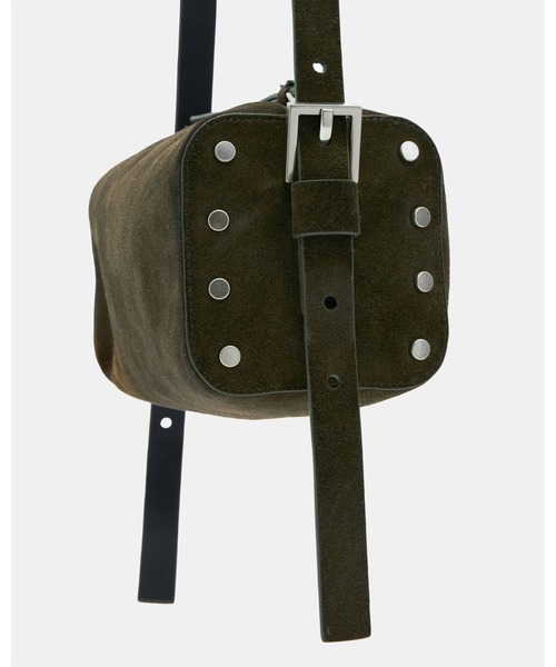 MIRO BARRELL LEATHER CROSSBODY BAG | MIRO バレル レザー クロスボディ バッグ（ショルダーバッグ）｜ALLSAINTS（オールセインツ）