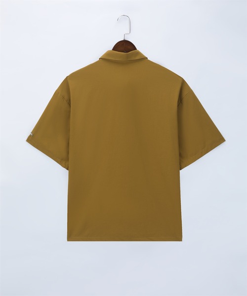 TOBEE(トゥビー)の「【TOBEE】ルーズシルエット ハーフジップ ポロシャツ(ポロシャツ・メンズ・ベージュ/ダークグリーン/カーキ/ブラック・LARGE/MEDIUM)」の19枚目の写真