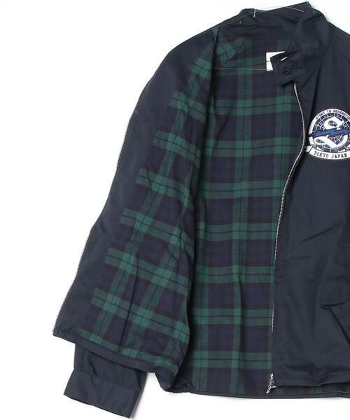 WHIZLIMITED（ウィズリミテッド）の「PIT JACKET（ブルゾン・メンズ・ブラウン/ネイビー・MEDIUM/LARGE）」の8枚目の写真