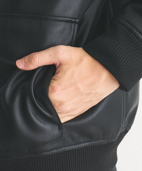 THE SHOP TK (ザ ショップ ティーケー )の「◆ヴィンテージライクA2ブルゾン ビッグシルエット(ブルゾン・メンズ・ブラック/ブラウン系その他・02/03/04)」の18枚目の写真