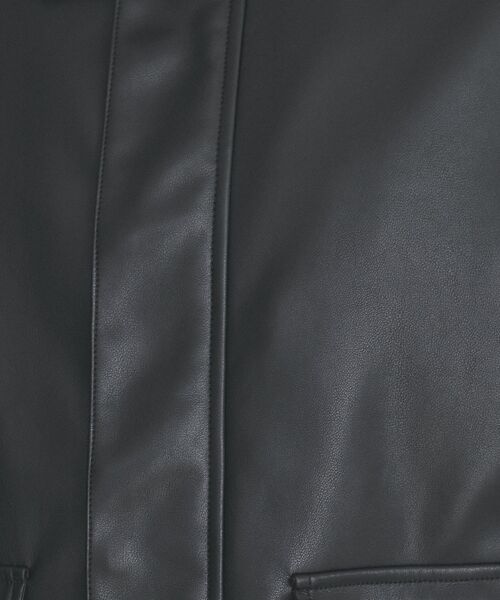 THE SHOP TK (ザ ショップ ティーケー )の「◆ヴィンテージライクA2ブルゾン ビッグシルエット(ブルゾン・メンズ・ブラック/ブラウン系その他・02/03/04)」の5枚目の写真