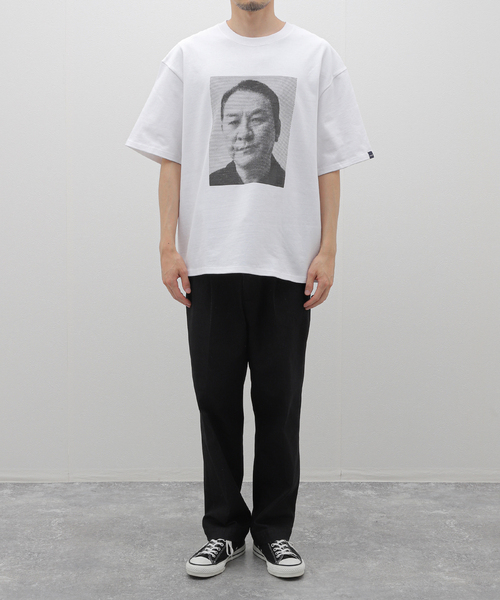 JOURNAL STANDARD(ジャーナルスタンダード)の「APPLEBUM / アップルバム Stitch Photo T(Tシャツ/カットソー・メンズ・ホワイト・LARGE/MEDIUM)」の2枚目の写真