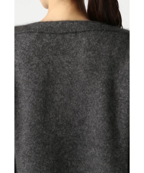 JOURNAL STANDARD（ジャーナルスタンダード）の「Hairy ボートネックプルオーバー#（ニット/セーター・レディース・グレー/アイボリー/キャメル・FREE）」の7枚目の写真