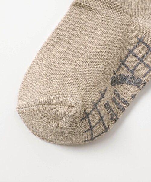 Ampersand（アンパサンド）の「アニマルワンポイントタイツ（タイツ/ストッキング・キッズ・ベージュ/オフホワイト/ブラック・80/90/100/110/120/140）」の6枚目の写真