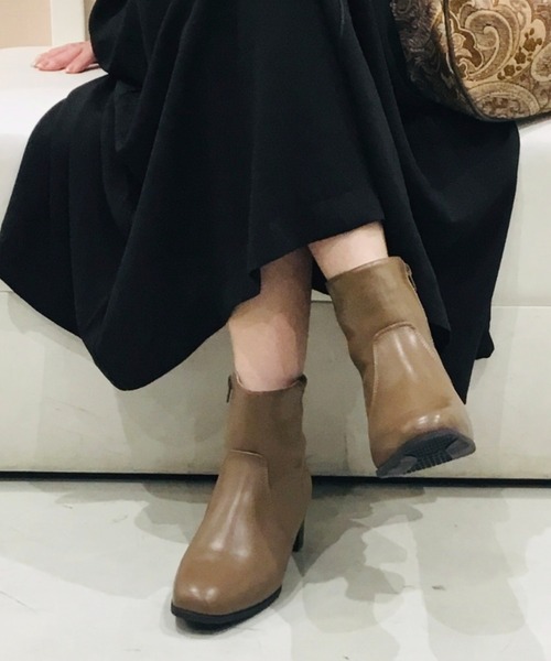 セール】heal me ヒールミー レディース コンビミドルブーツ【滑り