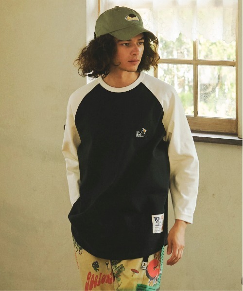 セール】超ヘビーUSA/C 8分袖ゆったりBB TEE（Tシャツ