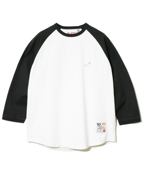 ⚫︎caroline bosmans⚫︎ バンビユニコーンのTシャツ 8Y セール】超ヘビーUSA/C 8分袖ゆったりBB TEE（Tシャツ