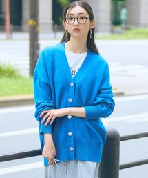 高身長 ニットカーディガン(トールサイズ)Essenave