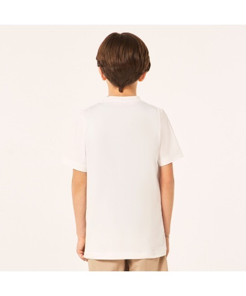 OAKLEY(オークリー)の「オークリー EN QDEVO SS TEE BOLD YTR 7.0/Tシャツ/ UPF50+/ 吸汗速乾/ 抗菌防臭/ YOUTH キッズ・ユース/OAKLEY(Tシャツ/カットソー・キッズ・ホワイト/ブルー/ブラック/オレンジ・M/L/S/XS)」の8枚目の写真