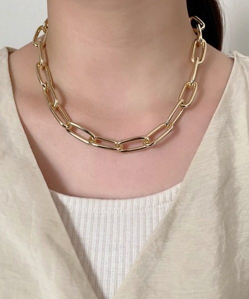 ciite'(シーテ)の「simple chain necklace / シンプルチェーンネックレス(ネックレス・レディース・シルバー/ゴールド・FREE)」の9枚目の写真