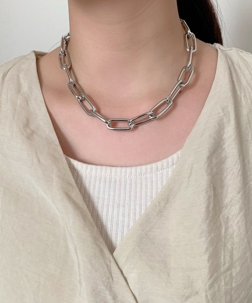 ciite'(シーテ)の「simple chain necklace / シンプルチェーンネックレス(ネックレス・レディース・シルバー/ゴールド・FREE)」の10枚目の写真