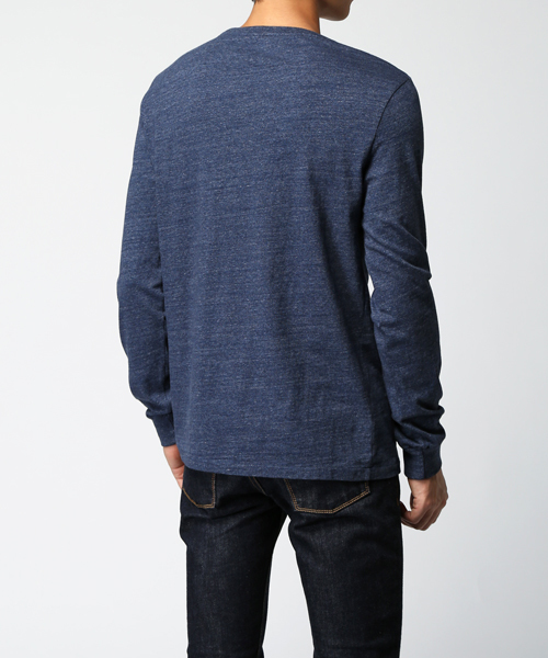 POLO RALPH LAUREN(ポロ ラルフ ローレン)の「カスタムフィット ロング スリーブ Tシャツ(Tシャツ/カットソー・メンズ・ブルー/チャコールグレー/グリーン/グレー・XX-LARGE/X-LARGE/SMALL/LARGE/MEDIUM/X-SMALL)」の6枚目の写真