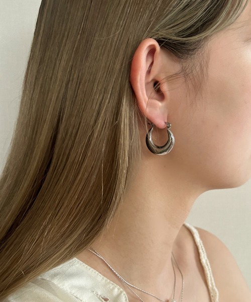 ete クレセントムーン ピアス 両耳用 ete ピアス 「ONLINE Limited」 クレセントムーン レディース