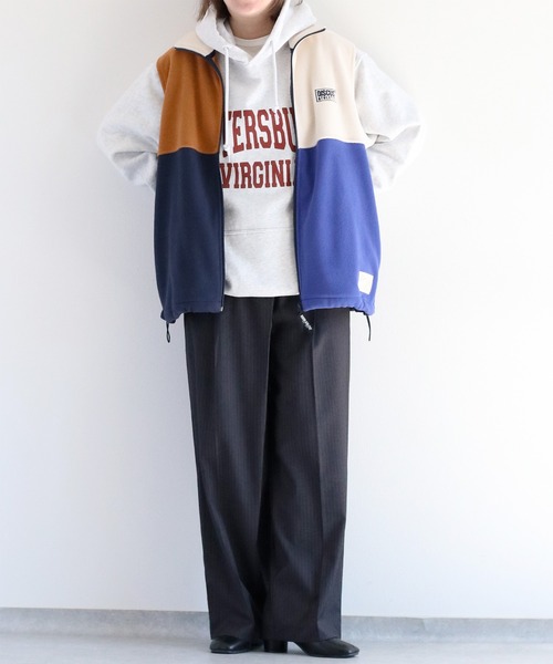 cepo(セポ)の「〈低身長サイズあり〉ウエストラップデザインイージーワイドパンツ(スラックス・レディース・グレー系その他/チャコール/キャメル・S/M)」の16枚目の写真