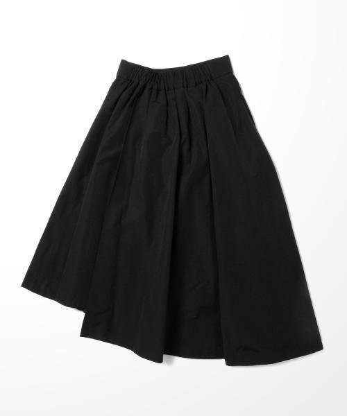 Ray BEAMS（レイビームス）の「Ray BEAMS / アシメヘムフレアースカート（スカート・レディース・ブラック/ネイビー・0/1）」の13枚目の写真