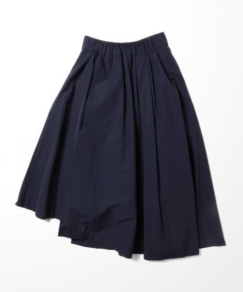 Ray BEAMS（レイビームス）の「Ray BEAMS / アシメヘムフレアースカート（スカート・レディース・ブラック/ネイビー・0/1）」の17枚目の写真