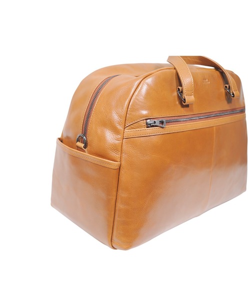 SEEKER（シーカー）の「【NOBLE】オイルレザー ボストンバッグ SKB-NB01（ボストンバッグ・メンズ・キャメル/グリーン/ブラック/ワイン/ネイビー・FREE）」の11枚目の写真