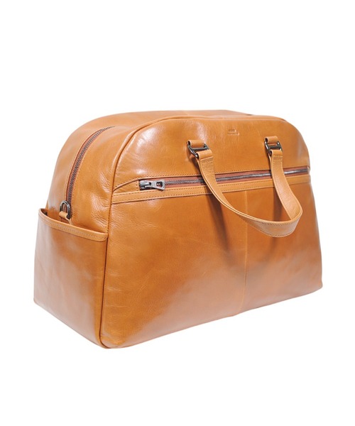 SEEKER（シーカー）の「【NOBLE】オイルレザー ボストンバッグ SKB-NB01（ボストンバッグ・メンズ・キャメル/グリーン/ブラック/ワイン/ネイビー・FREE）」の8枚目の写真