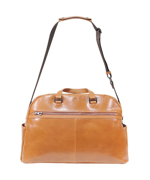 SEEKER（シーカー）の「【NOBLE】オイルレザー ボストンバッグ SKB-NB01（ボストンバッグ・メンズ・キャメル/グリーン/ブラック/ワイン/ネイビー・FREE）」の7枚目の写真