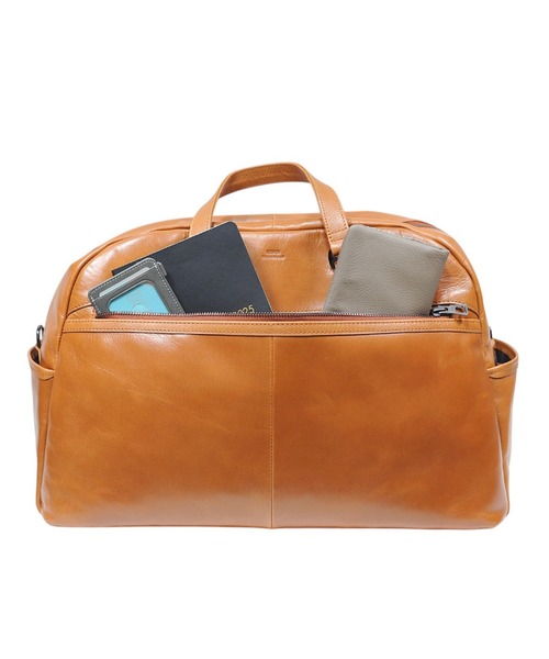 SEEKER（シーカー）の「【NOBLE】オイルレザー ボストンバッグ SKB-NB01（ボストンバッグ・メンズ・キャメル/グリーン/ブラック/ワイン/ネイビー・FREE）」の16枚目の写真