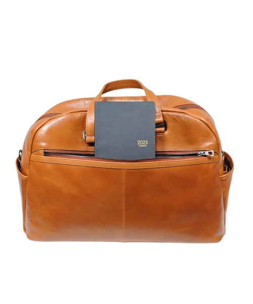 SEEKER（シーカー）の「【NOBLE】オイルレザー ボストンバッグ SKB-NB01（ボストンバッグ・メンズ・キャメル/グリーン/ブラック/ワイン/ネイビー・FREE）」の15枚目の写真