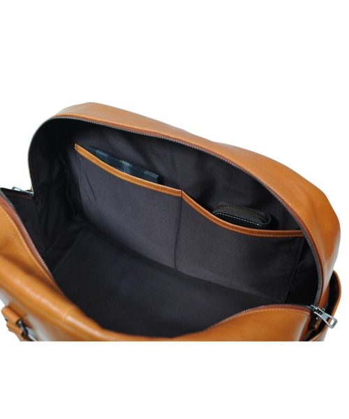 SEEKER（シーカー）の「【NOBLE】オイルレザー ボストンバッグ SKB-NB01（ボストンバッグ・メンズ・キャメル/グリーン/ブラック/ワイン/ネイビー・FREE）」の18枚目の写真