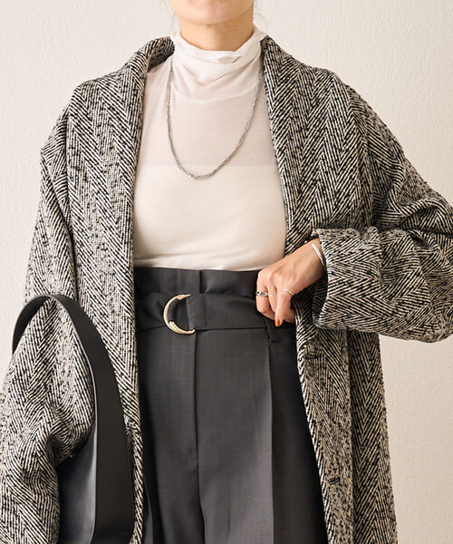 【セール】【程良い透け感】シアータートルプルオーバー（Tシャツ/カットソー）｜SHENERY（シーナリー）