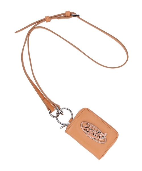 X-girl（エックスガール）の「OVAL LOGO BUCKLE COIN ＆ CARD CASE（コインケース・レディース・オレンジ/ブルー/ブラック・ONE SIZE）」の6枚目の写真