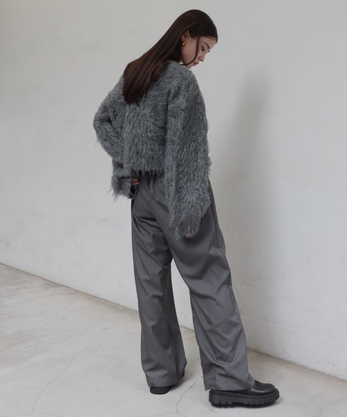 ニット セーター teddybear shaggy cropped pullover / テディベアーシャギークロップドプルオーバー レディース セール】teddybear shaggy cropped pullover / テディベアー