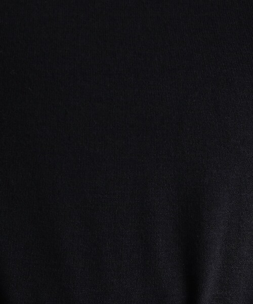 DRESKIP（ドレスキップ）の「◆【S-LL/吸湿発熱】あったかインナータートル（Tシャツ/カットソー・レディース・ブラック/オフホワイト/ナチュラル/イエロー・01/02/03/04）」の12枚目の写真