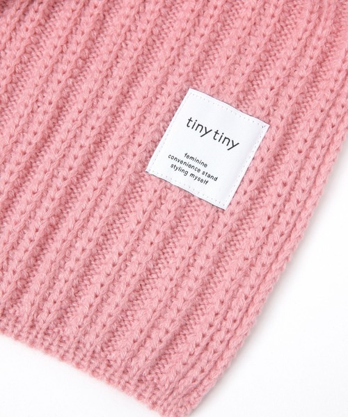 niko and...（ニコアンド）の「ボリュームニットマフラー[tiny tiny(ティニーティニー)]（ストール/ショール・レディース・ベージュ/ピンク/ホワイト・0）」の5枚目の写真