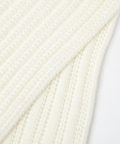 niko and...（ニコアンド）の「ボリュームニットマフラー[tiny tiny(ティニーティニー)]（ストール/ショール・レディース・ベージュ/ピンク/ホワイト・0）」の7枚目の写真