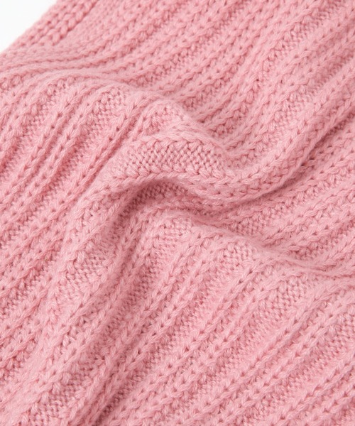 niko and...（ニコアンド）の「ボリュームニットマフラー[tiny tiny(ティニーティニー)]（ストール/ショール・レディース・ベージュ/ピンク/ホワイト・0）」の9枚目の写真