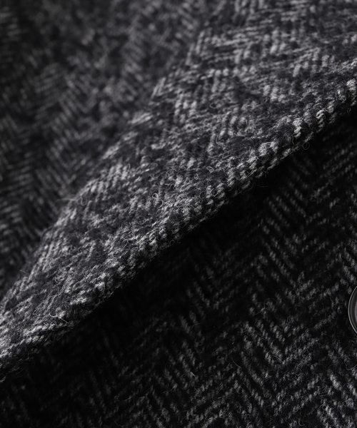 JOURNAL STANDARD J.S HOMESTEAD（ジャーナルスタンダードホームステッド）の「J.S.Homestead / Stead ブークルツィード ダブルテーラードジャケット（テーラードジャケット・メンズ・ライトグレー・MEDIUM/LARGE）」の3枚目の写真