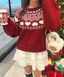 ハートノルディックニット【ZOZOTOWN限定アイテム】