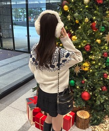 ハートノルディックニット【ZOZOTOWN限定アイテム】